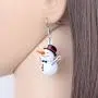 Bonsny Acrylic Drop Dangle Christmas Gifts Frosty Snowman Earrings Ornaments Decorations Jewelry For Women Accessories Bonsny Acrylic Drop Dangle Christmas Gifts Frosty Snowman Earrings Ornaments Decorations Jewelry For Women Accessories