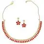 MUCH-MORE Indian Bollywood Zircon & Crystal Stone Fashion Traditional Necklace Set MUCH-MORE Indian Bollywood Zircon & Crystal Stone Fashion Traditional Necklace Set