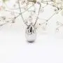 Stainless Steel Little Teardrop Cremation Necklace Ashes Holder Keepsake Urn Jewelry for Women Stainless Steel Little Teardrop Cremation Necklace Ashes Holder Keepsake Urn Jewelry for Women