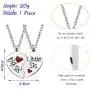 Sister Pendant Necklaces Big Little Sister Family Gifts Jewelry Set Stainless Steel Pack Of 2pcs Sister Pendant Necklaces Big Little Sister Family Gifts Jewelry Set Stainless Steel Pack Of 2pcs