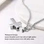 PROSTEEL Stainless Steel Bible Bullet Charm Necklace, Cross Bottle Locket Necklace, Perfume Bottle, Hair Locket, Ashes Urn Necklace, Men Women Memorial Keepsake Jewelry
