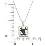 Disney Mickey or Minnie Mouse Stainless Steel Inpirational Necklace, Official License