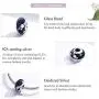 Murano Glass Beads Authentic 925 Sterling Silver Charms Core Faceted Christmas Snowflake Flower Star Glass Charms Bracelet for Women (Cosmic Starry Sky) Murano Glass Beads Authentic 925 Sterling Silver Charms Core Faceted Christmas Snowflake Flower Star Glass Charms Bracelet for Women (Cosmic Starry Sky)