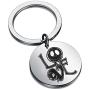 Nightmare Before Christmas Love Sally and Jack Keychain Love Never Dies Jewelry