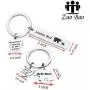 Zuo Bao Mama Bear and Baby Bear Keychain Set Mother Daughter Keychain Sweet Mom Jewelry Zuo Bao Mama Bear and Baby Bear Keychain Set Mother Daughter Keychain Sweet Mom Jewelry
