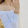 Gold Bracelets for Women - Lane Woods 14k Gold Plated Chunky Thick Large Link Chain Bracelet Gold Bracelets for Women - Lane Woods 14k Gold Plated Chunky Thick Large Link Chain Bracelet