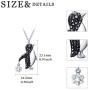 YAFEINI Penguin Gifts Sterling Silver Penguin Necklace Penguin Pendant Jewelry for Women Girls Gifts