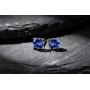 Swarovski Stud Earrings for Women - 925 Sterling Silver Crystal Earrings - Birthstone Earrings Studs for Girls - Sapphire Crystal From Swarovski By GoSparkling Allergy-Free Passed SGS Inspection