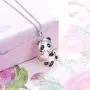 Sterling Silver Forever Love Cute Animal Love Heart Necklace Ring Earrings for Women Graduation Gift Sterling Silver Forever Love Cute Animal Love Heart Necklace Ring Earrings for Women Graduation Gift