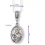 St Gerard Necklace for Pregnancy | Patron Saint of Pregnancy Charm Necklace St Gerard Pendant on a 22 inch Silver Plated Snake Chain Necklace with a Beautiful St Gerard Charm Fertility Charm for Women
