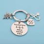 PENQI Medical Assistant Keychain MA Gift Everybody Relax The Medical Assistant is Here Keychain Medical Assistant Appreciation Gift Thank You Gift