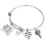 Daughter in Law Bracelet Marriage Made You Family Love Made You My Daughter Jewelry Bride to Be Gift