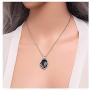 2 Packs Unisex Vampire Diaries Elena Sapphire Crystal Daylight Ring and Katherine Sapphire Crystal Pendant Daywalking Necklace 2 Packs Unisex Vampire Diaries Elena Sapphire Crystal Daylight Ring and Katherine Sapphire Crystal Pendant Daywalking Necklace