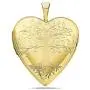 Pori Jewelers 14K Solid Yellow Gold Heart Locket Pendants- For Photos, Messages, sentimentals Pori Jewelers 14K Solid Yellow Gold Heart Locket Pendants- For Photos, Messages, sentimentals