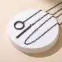 GoldChic Jewelry Customized Y Necklace for Women,Lariat Necklace, Looped Long Lariat Y Bar/Lock/Peal/Star/Rose Pendant Necklace Personalized Gifts for Women Girls, Summer Beach Holiday Jewelry