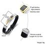 MPRAINBOW 3Pcs Stainless Steel Silicone Cross Bracelet,Religious Christian Gifts for Men Boy, Faith Jesus Prayer Adjustable Black Wristband Silicone Bracelet,7.3”-8.5”