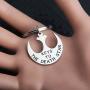 MAOFAED Death Star Gift Death Star Keychain Keys to the Death Star Fans Gift The Force Awakens Gift