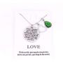 Aibeads You are Braver Than You Believe Awareness Necklace Birthstone Graduation Gift Best Friend Encouragement Gifts