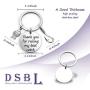 Father In law Gift Mother In law Jewelry Fishing Lure Jewelry Fisherman Gift Funny Keychain for Bride Father Grooms Father(Best Catch-KR)