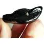 Gemgogo Natural Black Obsidian Wolf Head Shaped DIY-Jewelry Pendant,Pocket Crystals and Healing Stone Figurine Gemgogo Natural Black Obsidian Wolf Head Shaped DIY-Jewelry Pendant,Pocket Crystals and Healing Stone Figurine