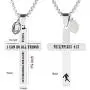 Palterwear Sport Necklace for Boys and Teens - Stainless Steel Pendant with Ball Charm and Inspirational Text (American Football) Palterwear Sport Necklace for Boys and Teens - Stainless Steel Pendant with Ball Charm and Inspirational Text (American Football)