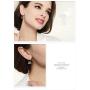 Iuha Triple Color Animal Mini Mouse Bear Dangle Platinum Plated Hoop Earrings/Accessories/Hypoallergenic