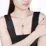 HXZZ Fine Jewelry Gifts for Women Natural Gemstone Pendant Necklace and Ring