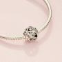Pandora Jewelry Sparkling Clear Cubic Zirconia Charm in Sterling Silver