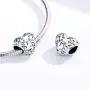 BAMOER Love Heart Bead Charms for Pandora Bracelets 925 Sterling Silver Heart Shape Charm Infinity Love Jewelry Gifts
