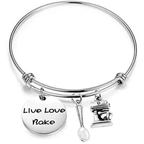 Gzrlyf Baker Charm Bracelet Baking Bracelet Baker Graduation Gift Cook Charm Bracelet Pastry Chef Jewelry Kitchen Gift Baking Gift Gzrlyf Baker Charm Bracelet Baking Bracelet Baker Graduation Gift Cook Charm Bracelet Pastry Chef Jewelry Kitchen Gift Baking Gift