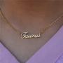 HUTINICE 12 Zodiac Necklace Constellation Jewelry for Women Girls, Letter Horoscope Necklace 18 inch Gold Plated Chain Scorpio Pendant Necklaces