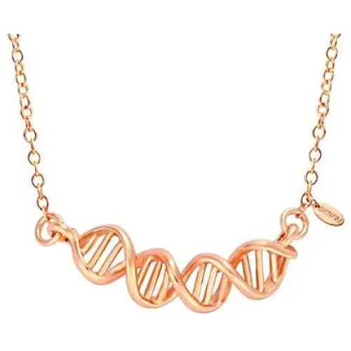 SENFAI DNA Chemical Formulas Symbol Charm Pendant Necklace 18''