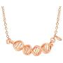 SENFAI DNA Chemical Formulas Symbol Charm Pendant Necklace 18''