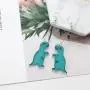 Cute Acrylic Dinosaur Dangle Earrings Drop Earrings Jewelry Gift for Women and Girl