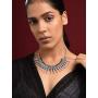 Sansar India Oxidized Kolhapuri Choker Indian Necklace Jewelry for Girls and Women
