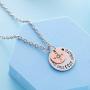 LParkin Long Distance Relationships Gifts Friendship Necklace No Matter Where Compass Necklaces BFF Jewelry