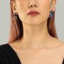 2020 New Rainbow Christmas Earrings for Women, Shiny Christmas Tree, Thanksgiving Themed Earrings, Cute Christmas Jewelry