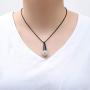 zeqingjw Microphone Cremation Jewelry for Ashes Urn Pendant Necklace with Crystal Stainless Steel Keepsake Memorial Ash Jewelry