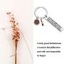 KUIYAI Estheticians Gift A Truly Great Estheticians is Hard to Find Keyring with Lipstick Charm Beautician Gift