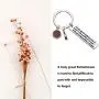 KUIYAI Estheticians Gift A Truly Great Estheticians is Hard to Find Keyring with Lipstick Charm Beautician Gift