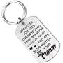 Granddaughter Grandson Gifts Remember Who Straighten Your Crown Inspirational Birthday Keychain Graduation Jewelry