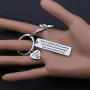 MAOFAED Tribe Jewelry Long Distance Love My Tribe Gift Bird Jewelry Friendship Gift Tribe Jewelry Tribal Keychain Birds of a Feather Flocks Together