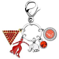 UJIMS DST Sorority Paraphernalia Jewelry Funny Sisterhood Keychain Sorors Make The Best Of Friend Gift for Her Greek Inspired Sorority Gift