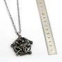 Horror Aliens Pendant Necklaces For Movie Aliens vs Predator Fans Metal Link Chain Jewelry Souvenirs