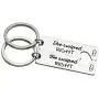 Ikunne Couple Keychain Gifts for Girlfriend Boyfriend I am Yours You are Mine/She& He Swiped Right Keychian Sets Couples Jewelry Gift for Valentines Day Anniversary