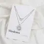 Jovono Boho Multilayered Opal Pendant Necklaces Sun Flower Pendant Chain Jewelry for Women and Girls (Silver) Jovono Boho Multilayered Opal Pendant Necklaces Sun Flower Pendant Chain Jewelry for Women and Girls (Silver)