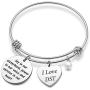 G-Ahora Delta Sigma Theta Sorority Bracelet I Love DST Jewelry Greek Sorority Gift Delta Sigma Theta Sorority Jewelry