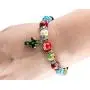Nazareth Store Agate Colorful Flowers Beads Cross Bracelet Catholic Rosary Bangle Jerusalem Religious Christian Gifts for Boys Girls Jewelry for Women & Men Nazareth Store Agate Colorful Flowers Beads Cross Bracelet Catholic Rosary Bangle Jerusalem Religious Christian Gifts for Boys Girls Jewelry for Women & Men