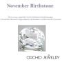 3.40 Ct Cushion White Topaz Dangle 925 Sterling Silver Earrings For Women By Orchid Jewelry : A Perfect Birthstone For November