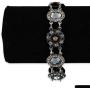 Mariana Jewelry Ocean Bracelet, Silver Plated with Crystal, Nature Collection MAR-B-4054_1 2142 SP
